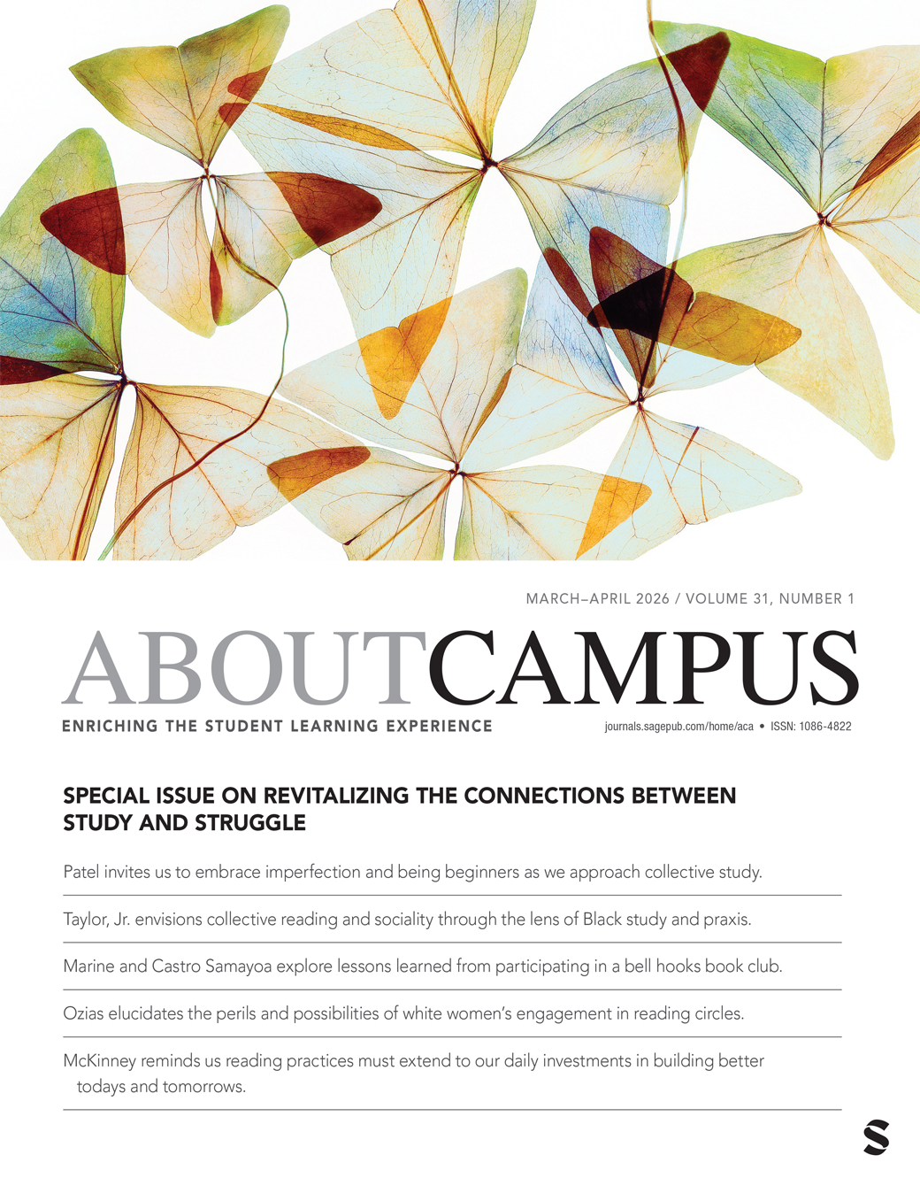 About Campus: Enriching the Student Learning Experience journal cover