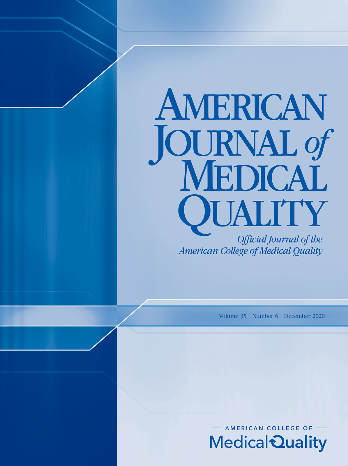 American Journal of Medical Quality journal cover