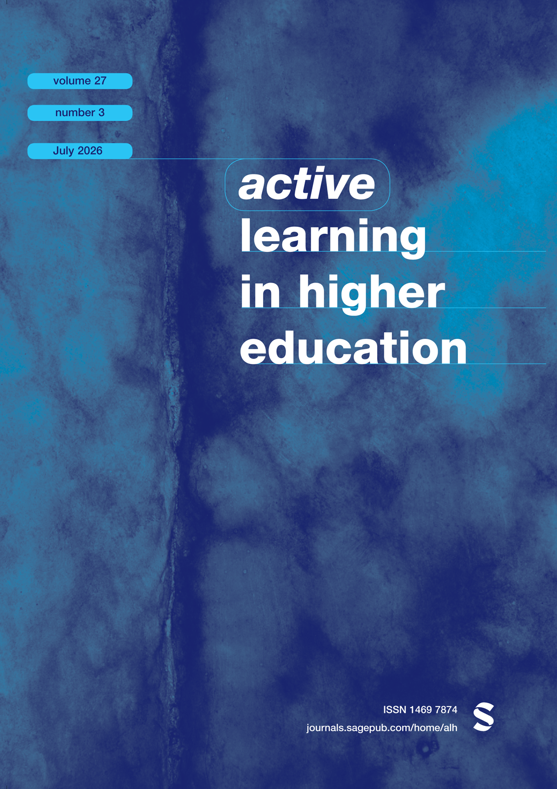 Active Learning in Higher Education journal cover