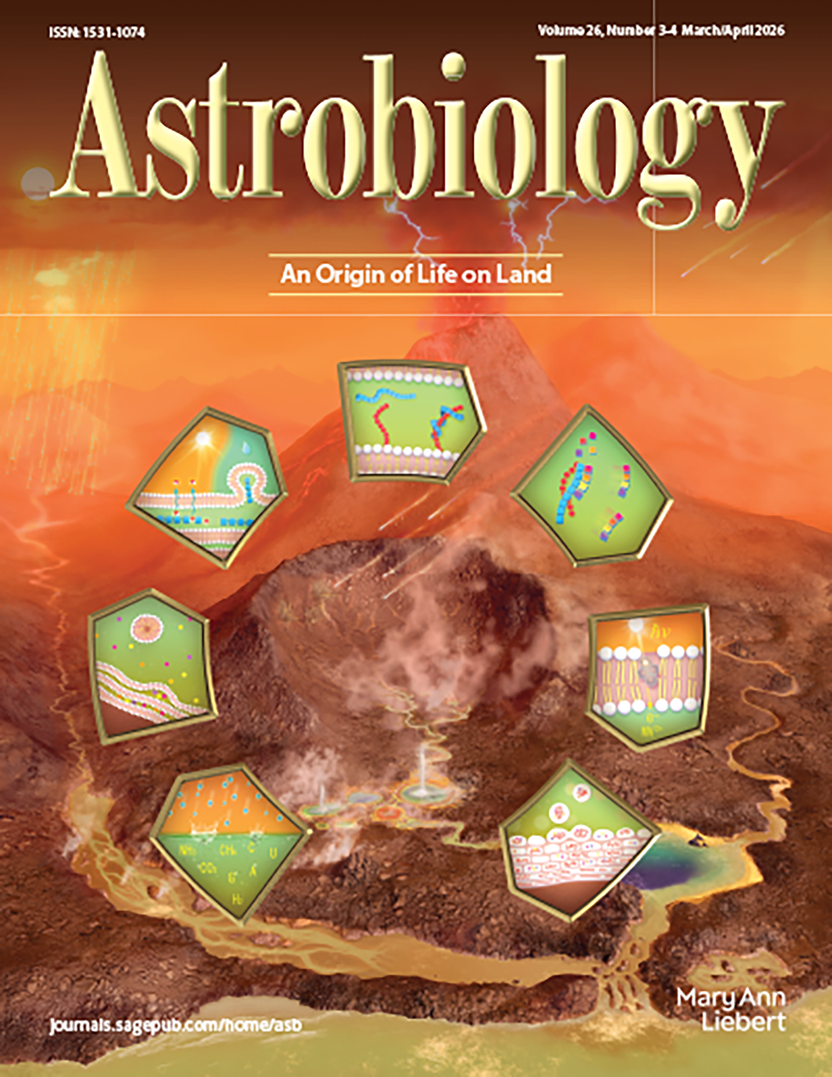 Astrobiology journal cover