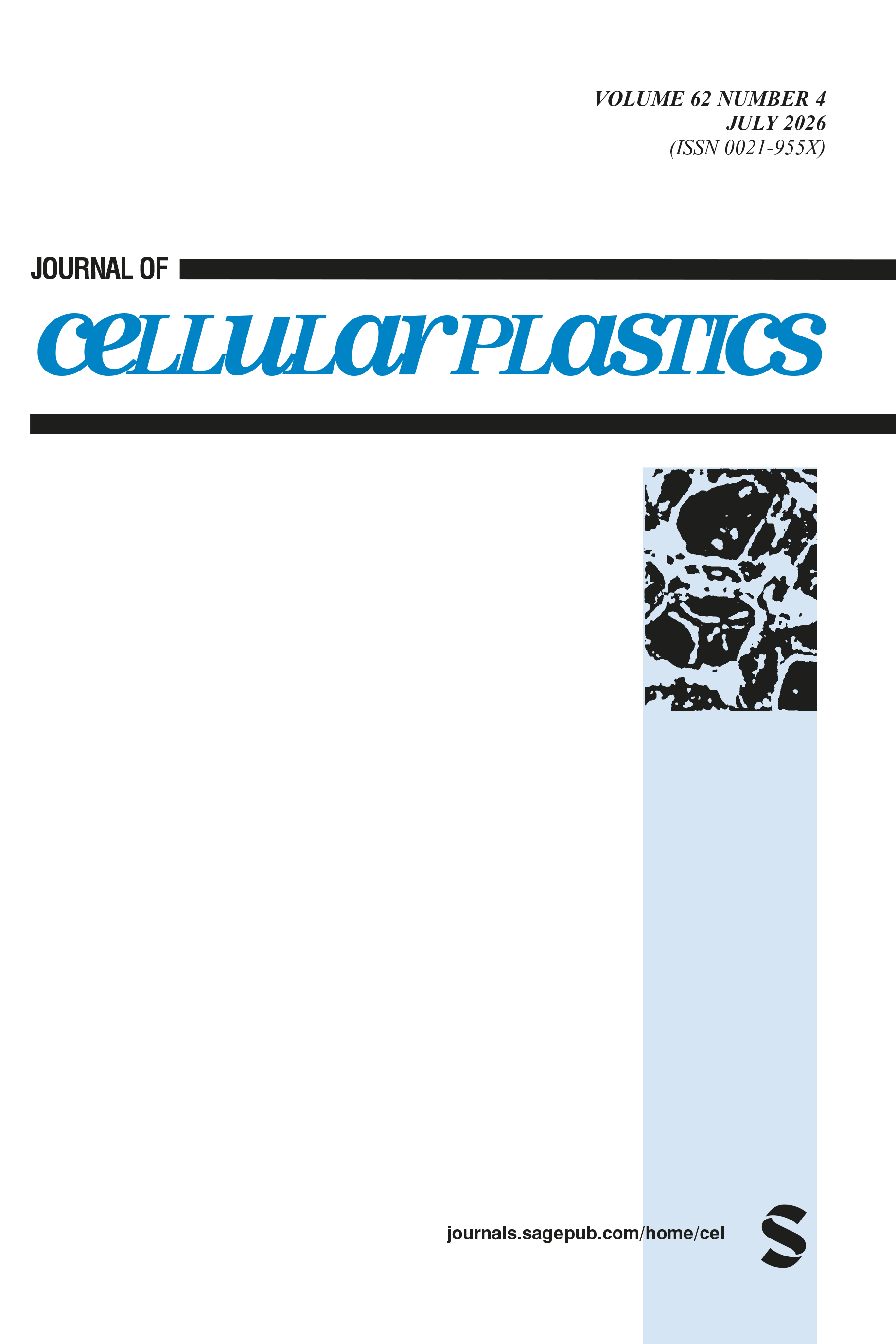 Journal of Cellular Plastics journal cover