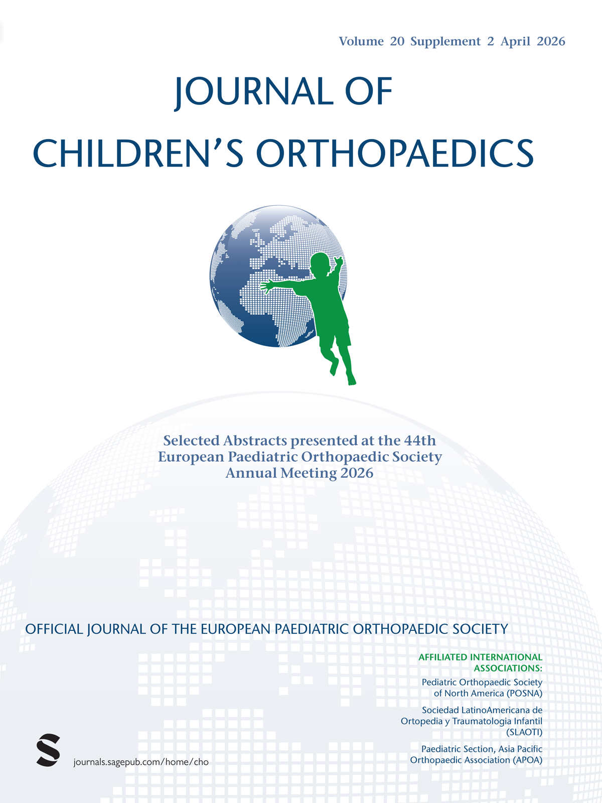 Journal of Children's Orthopaedics journal cover