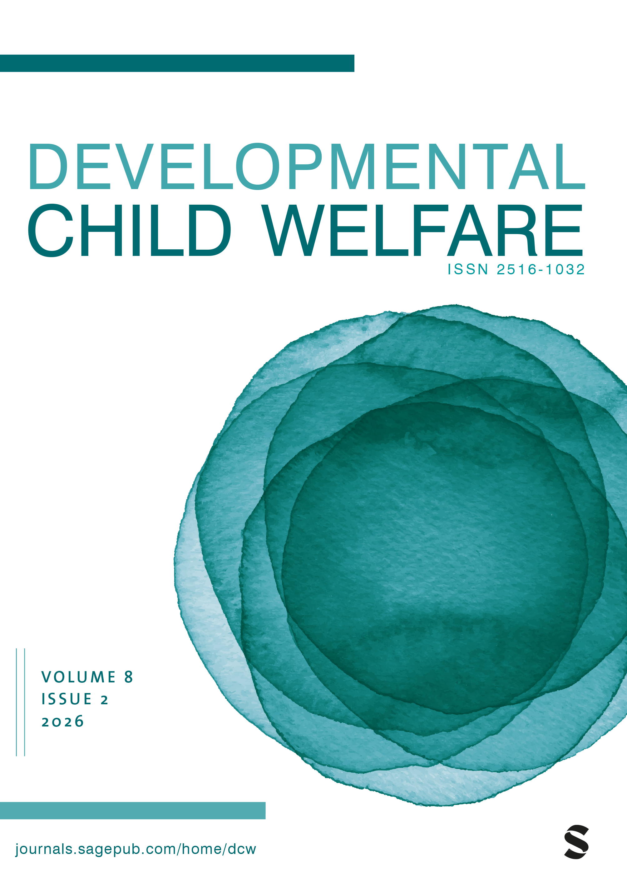 Developmental Child Welfare journal cover