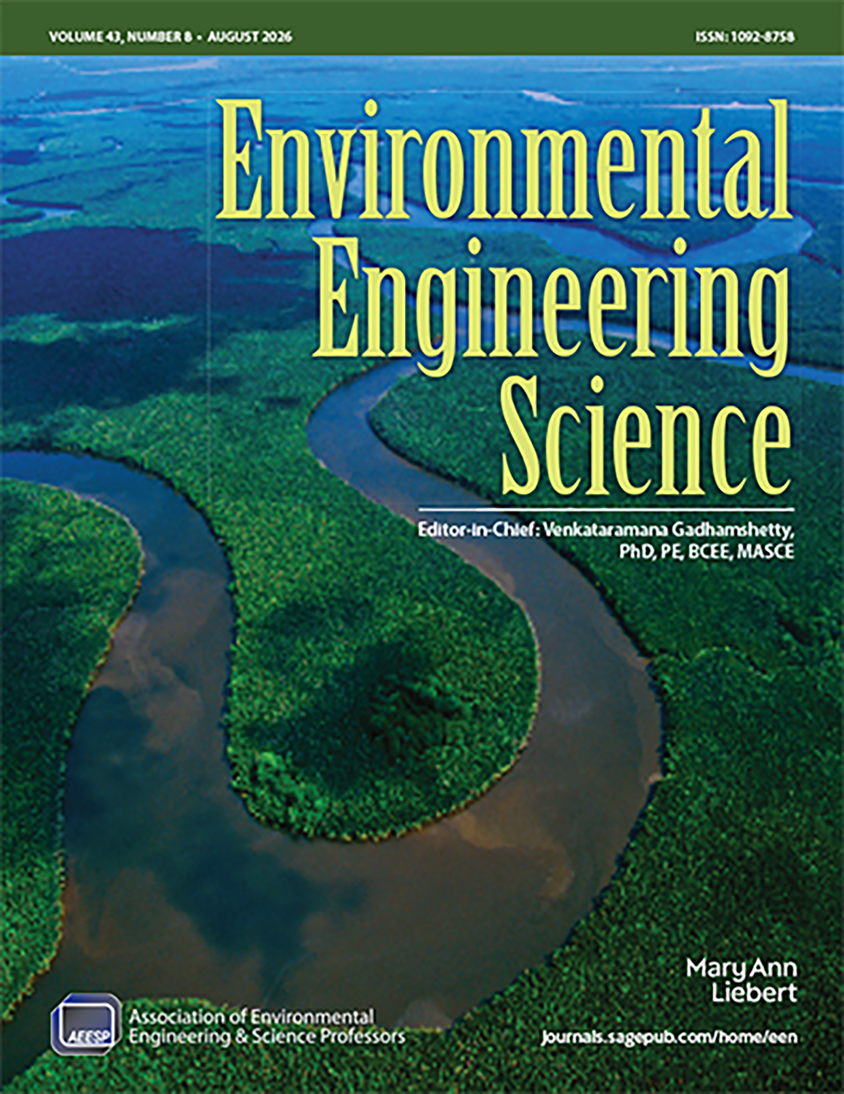 Environmental Engineering Science journal cover