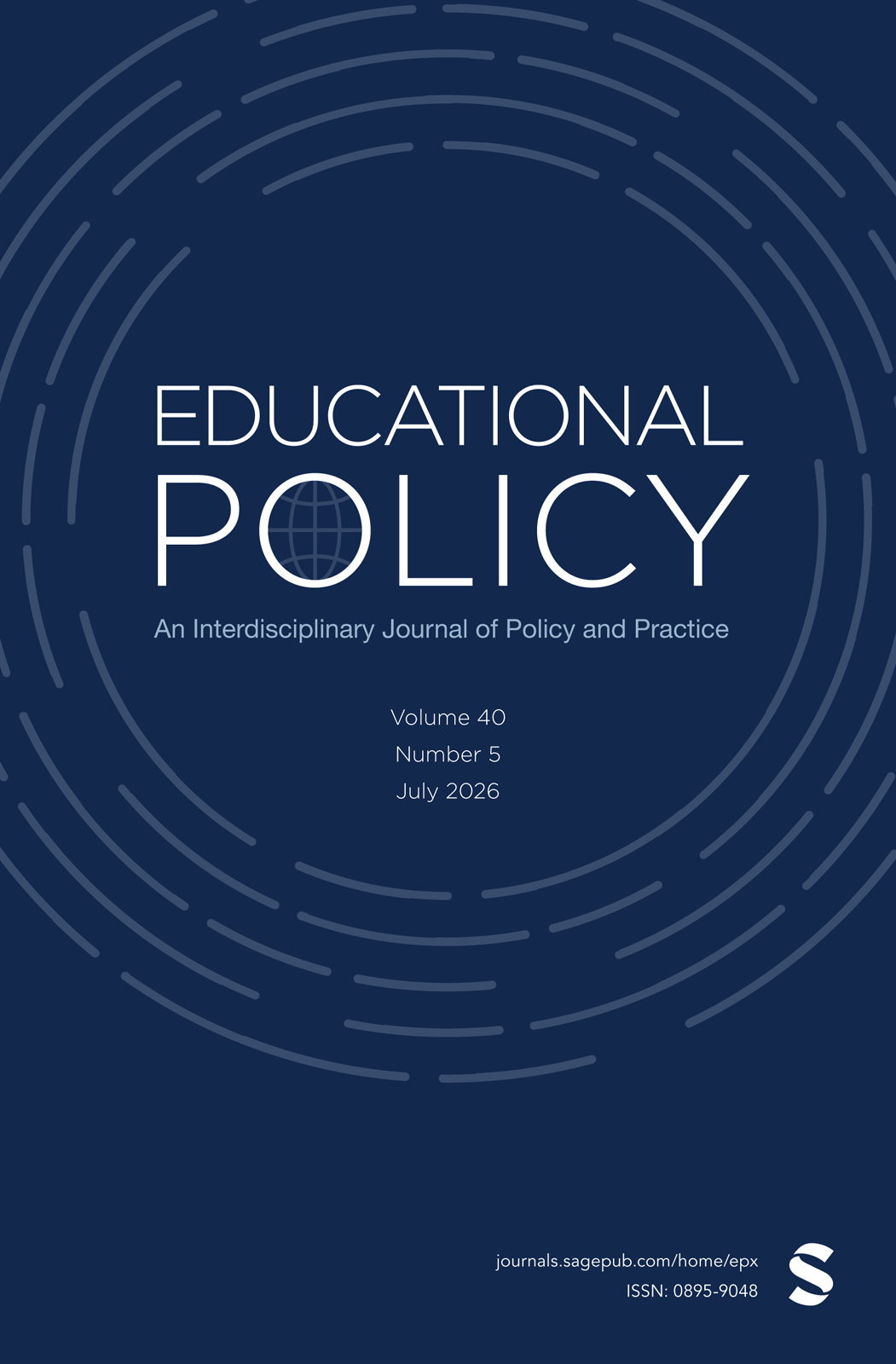 Educational Policy journal cover