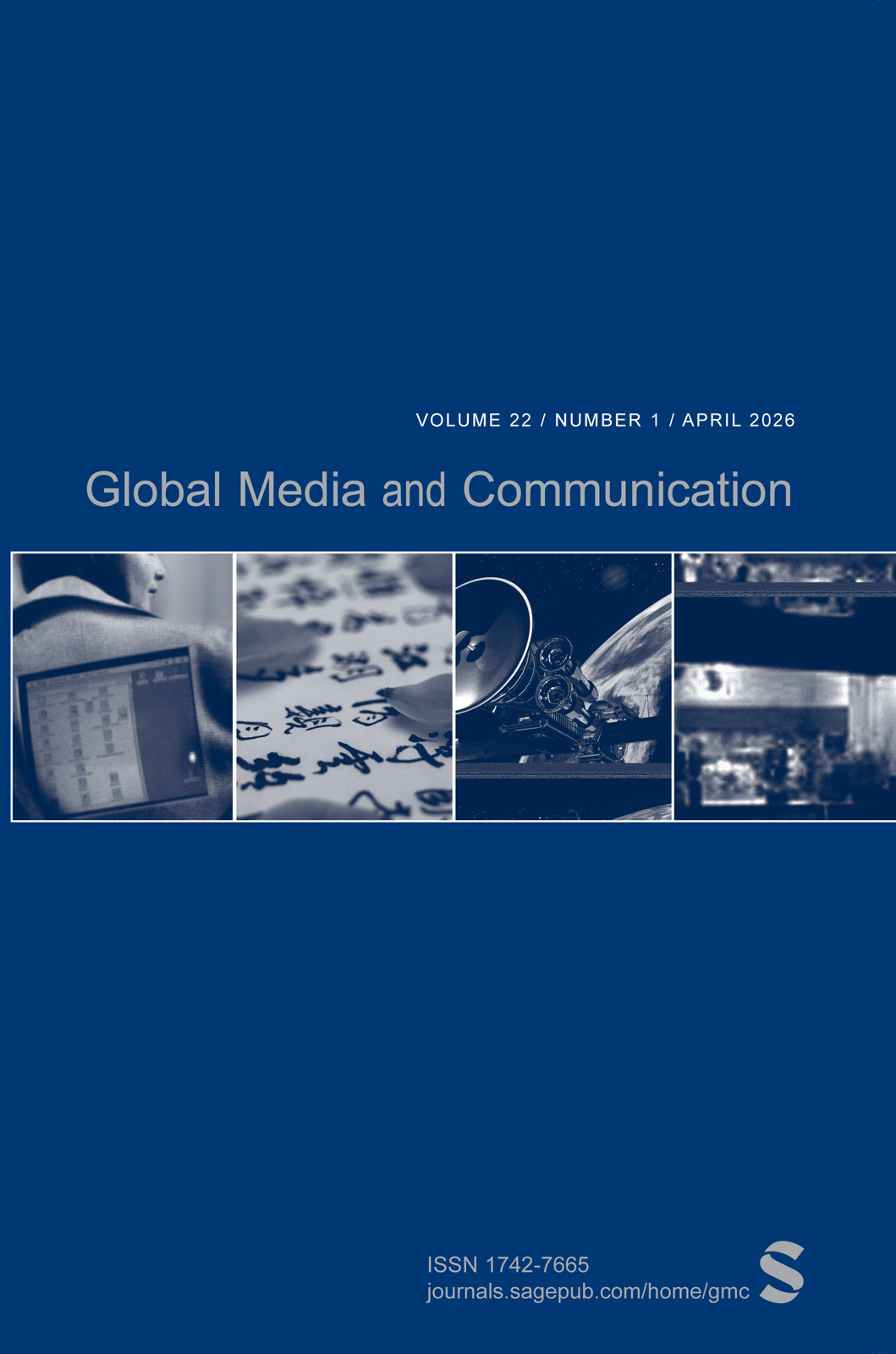 Global Media and Communication journal cover