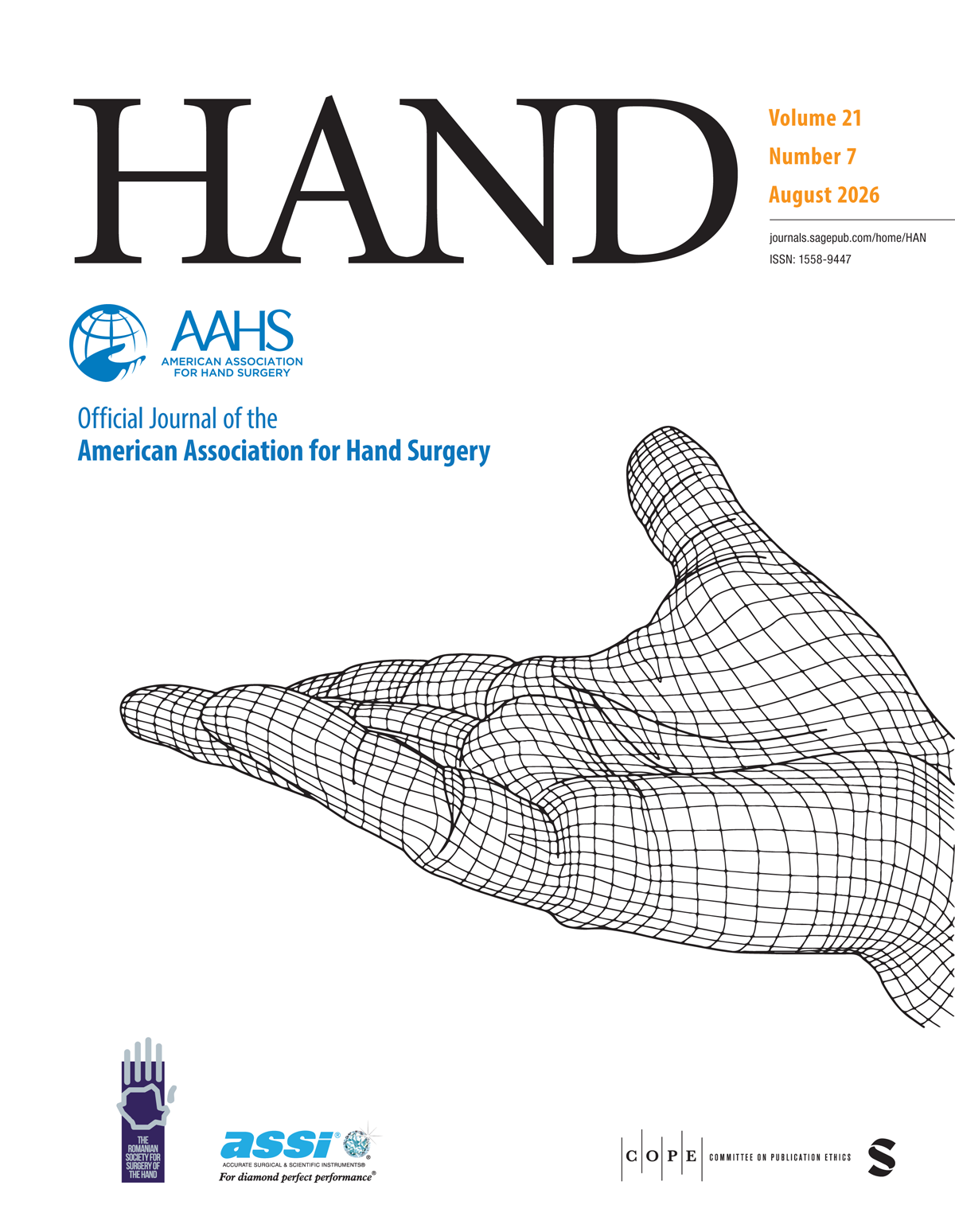 HAND journal cover