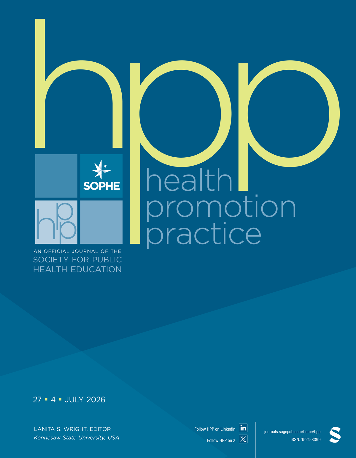 Health Promotion Practice journal cover