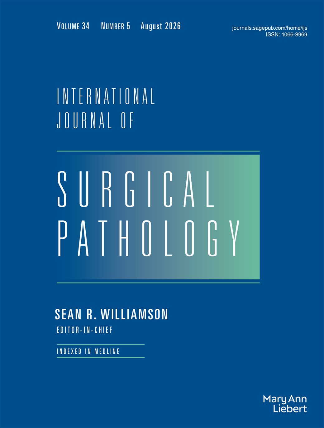 International Journal of Surgical Pathology journal cover