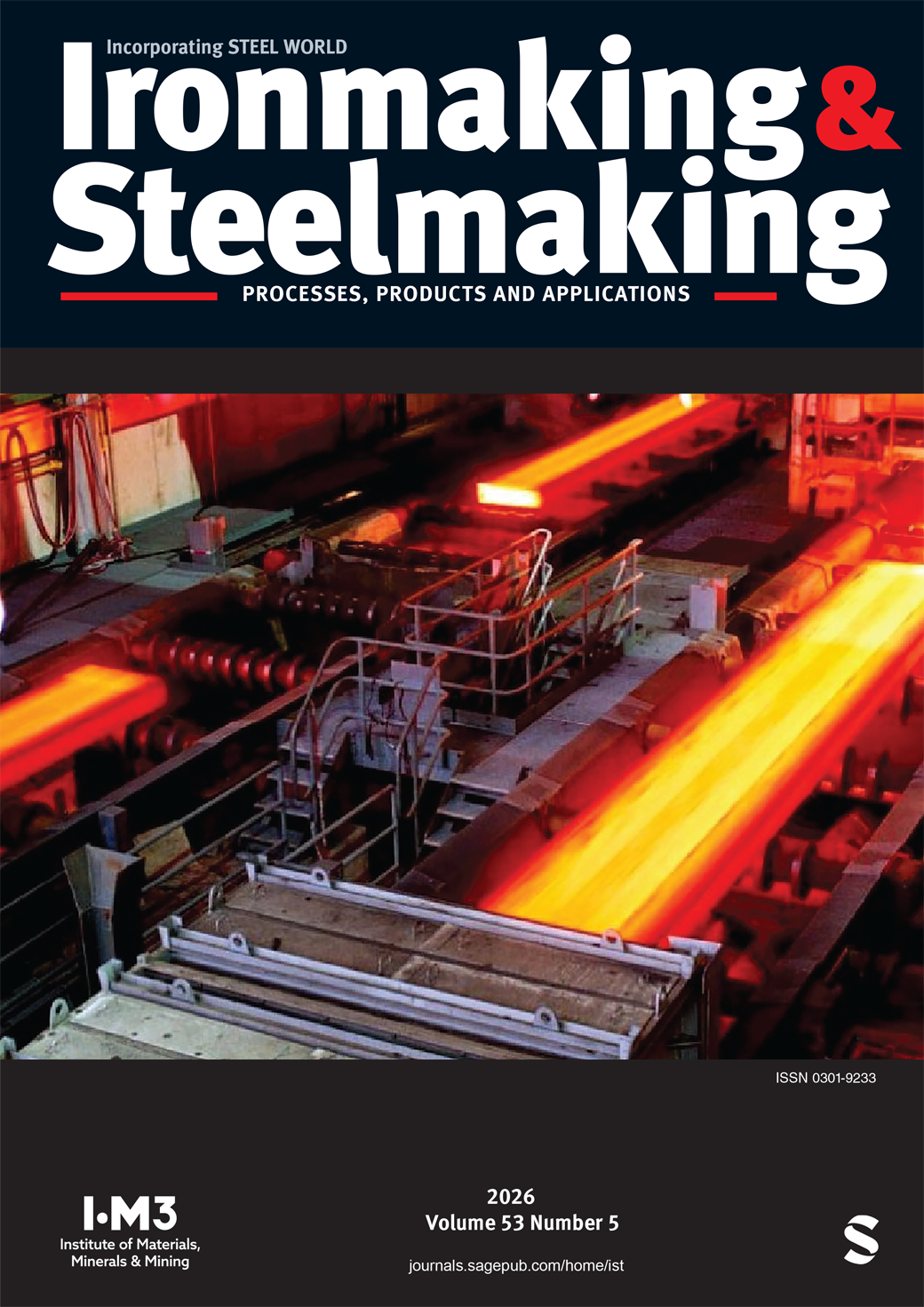 Ironmaking & Steelmaking: Processes,Products and Applications journal cover
