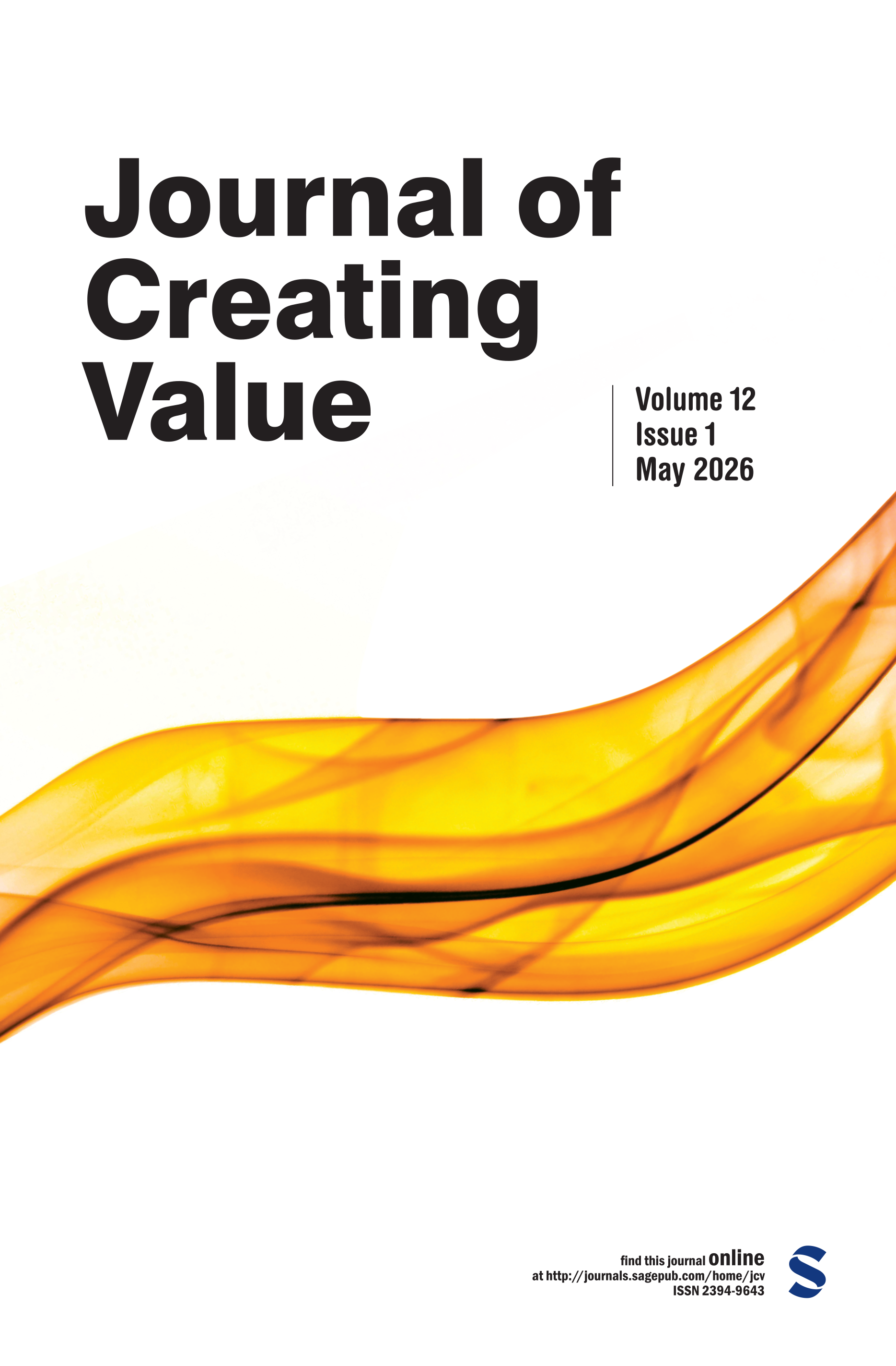 Journal of Creating Value journal cover
