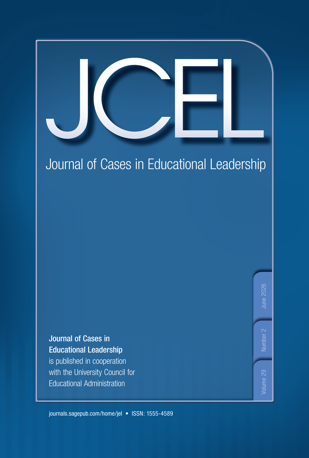 Journal of Cases in Educational Leadership journal cover