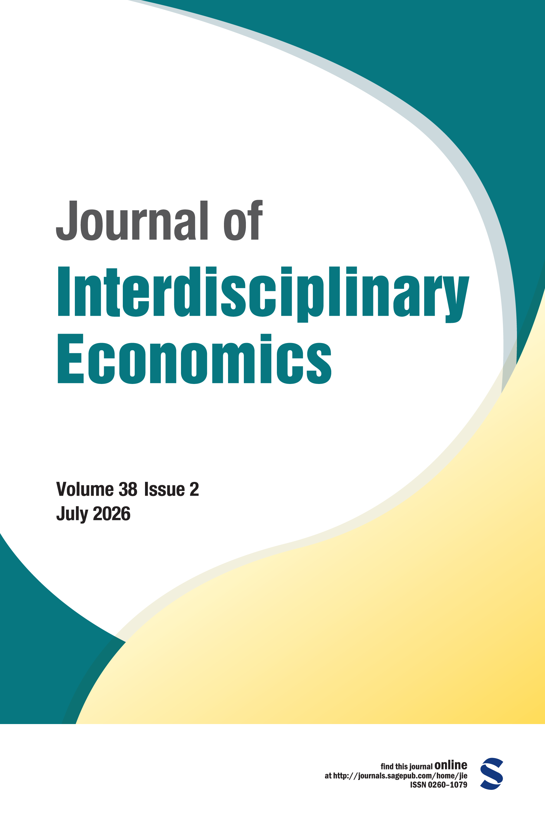Journal of Interdisciplinary Economics journal cover
