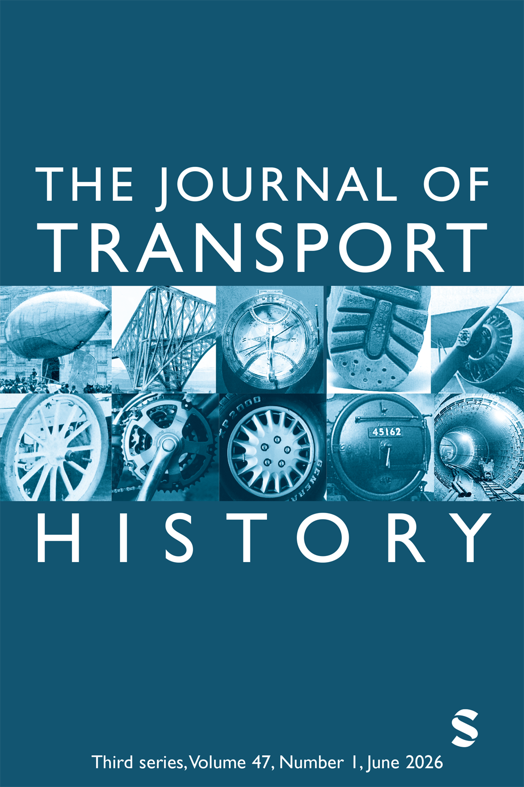 The Journal of Transport History journal cover
