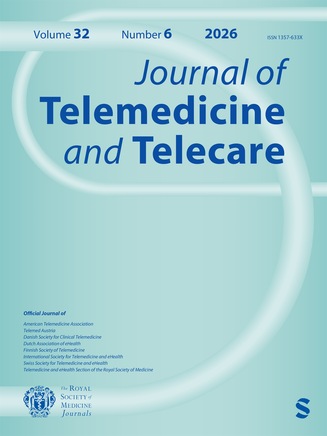 Journal of Telemedicine and Telecare journal cover