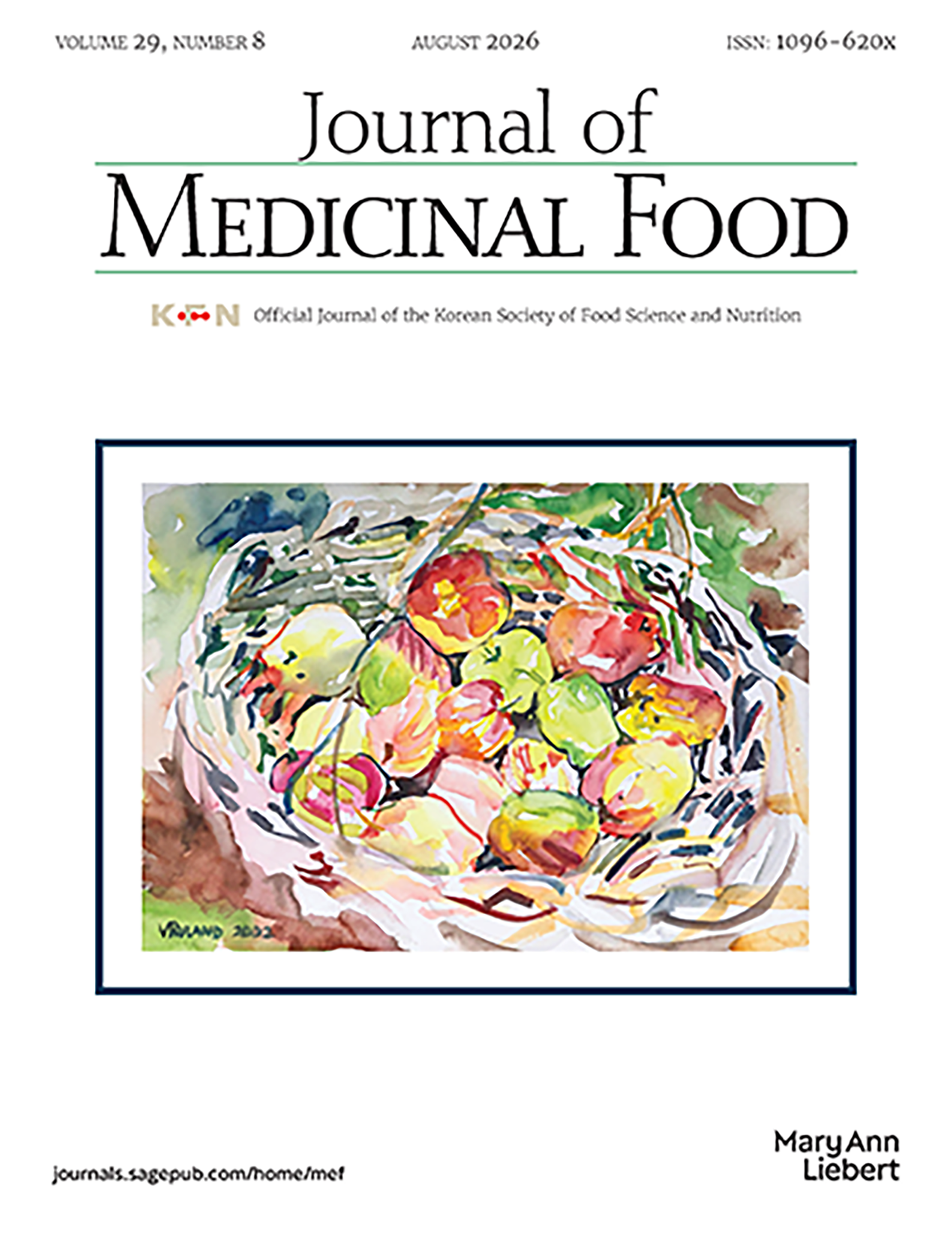 Journal of Medicinal Food journal cover