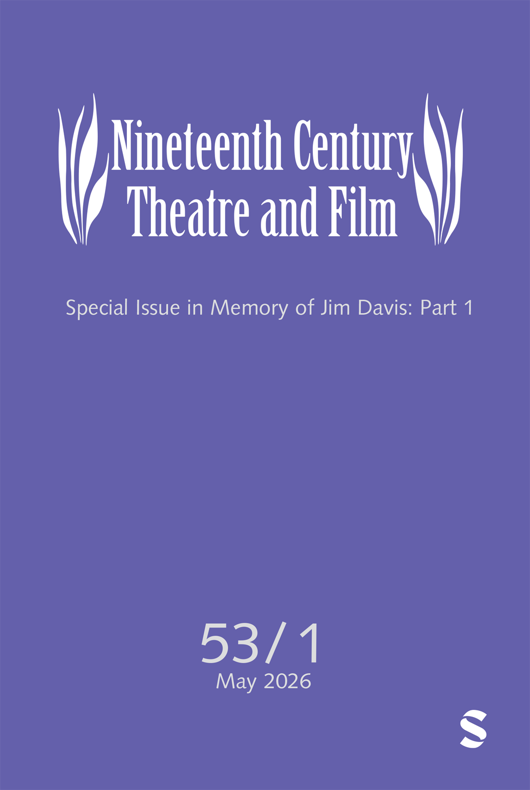 Nineteenth Century Theatre and Film journal cover