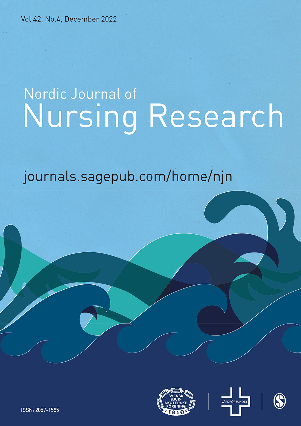 Nordic Journal of Nursing Research journal cover