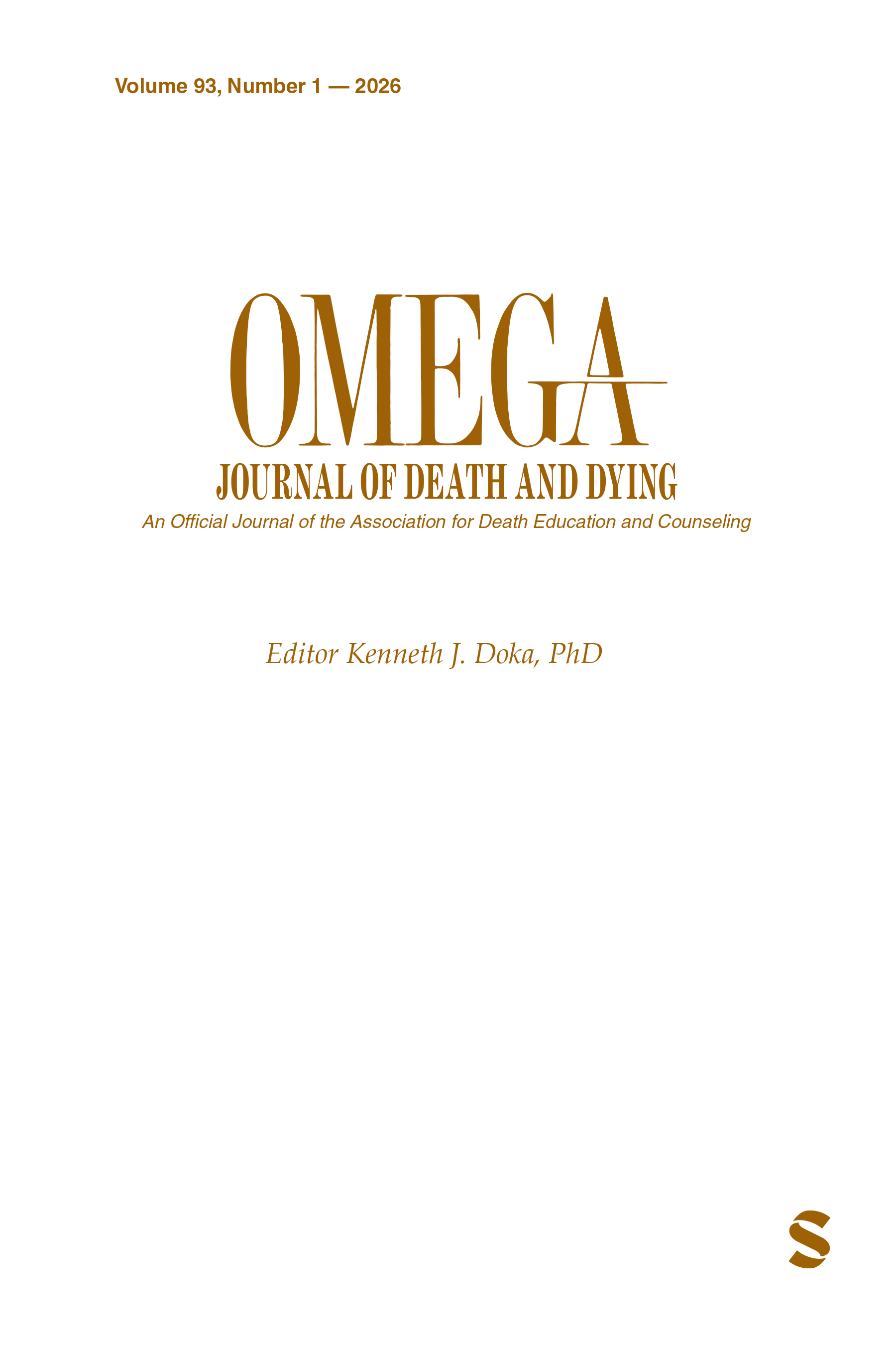 OMEGA - Journal of Death and Dying journal cover