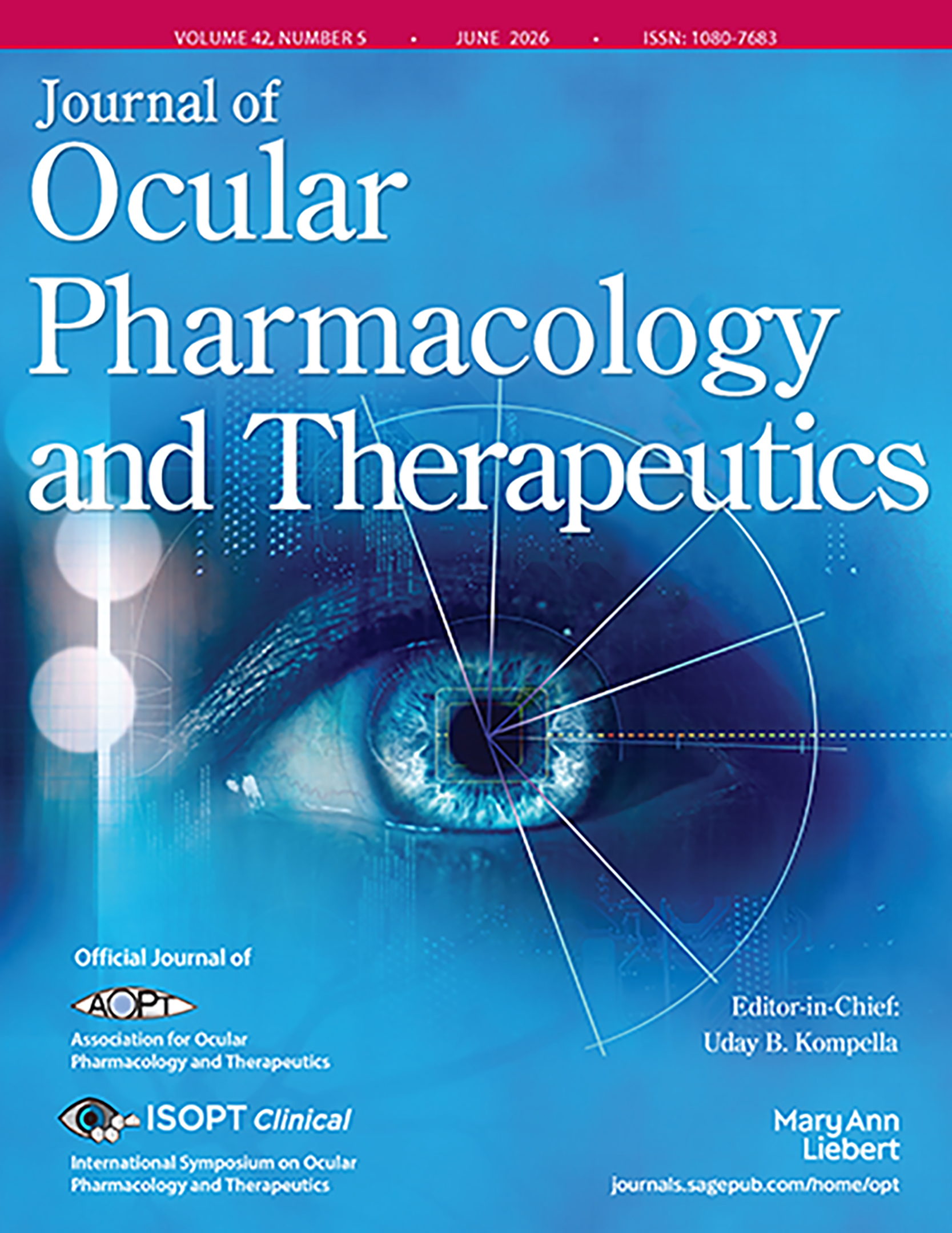 Journal of Ocular Pharmacology and Therapeutics journal cover