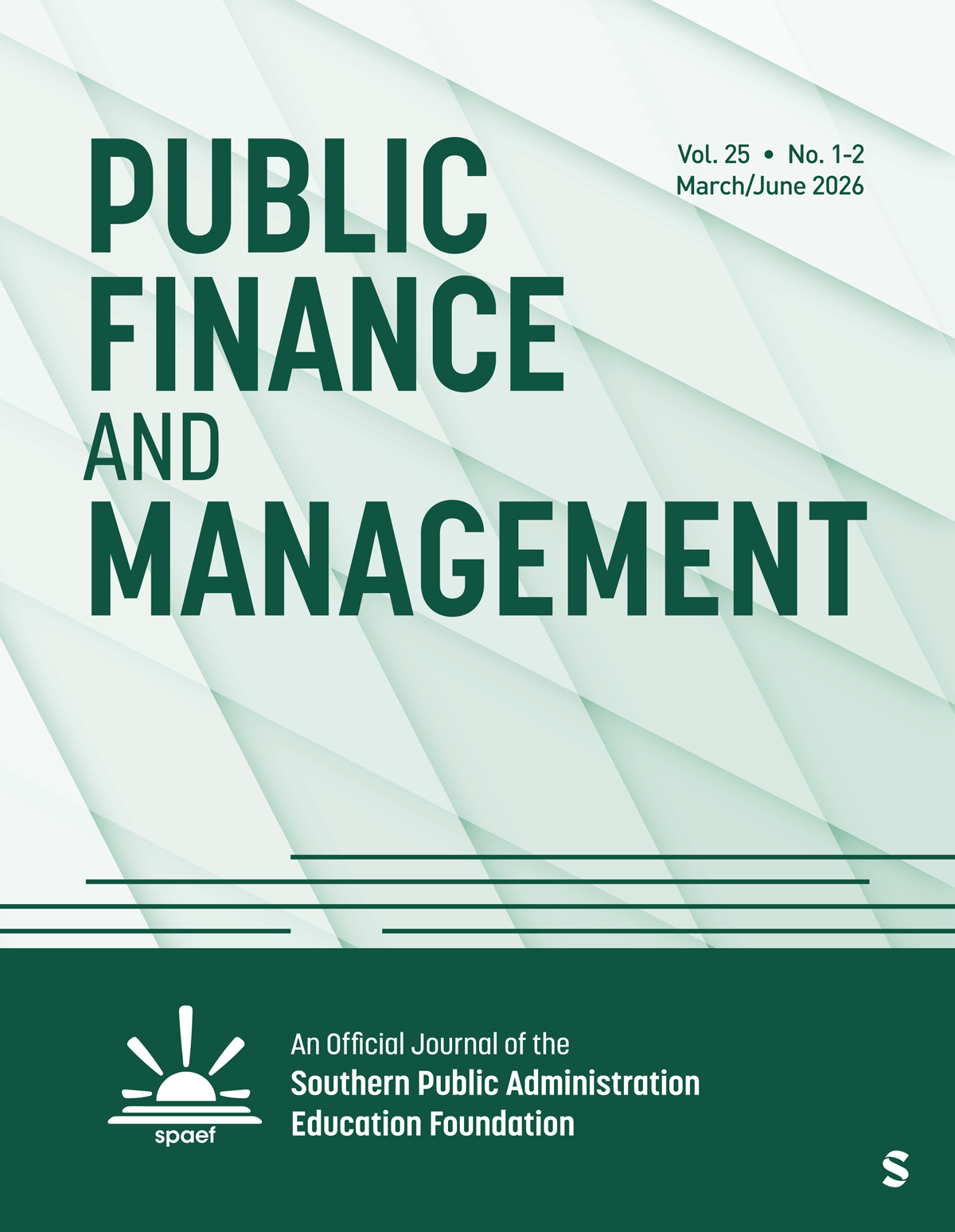 Public Finance and Management journal cover