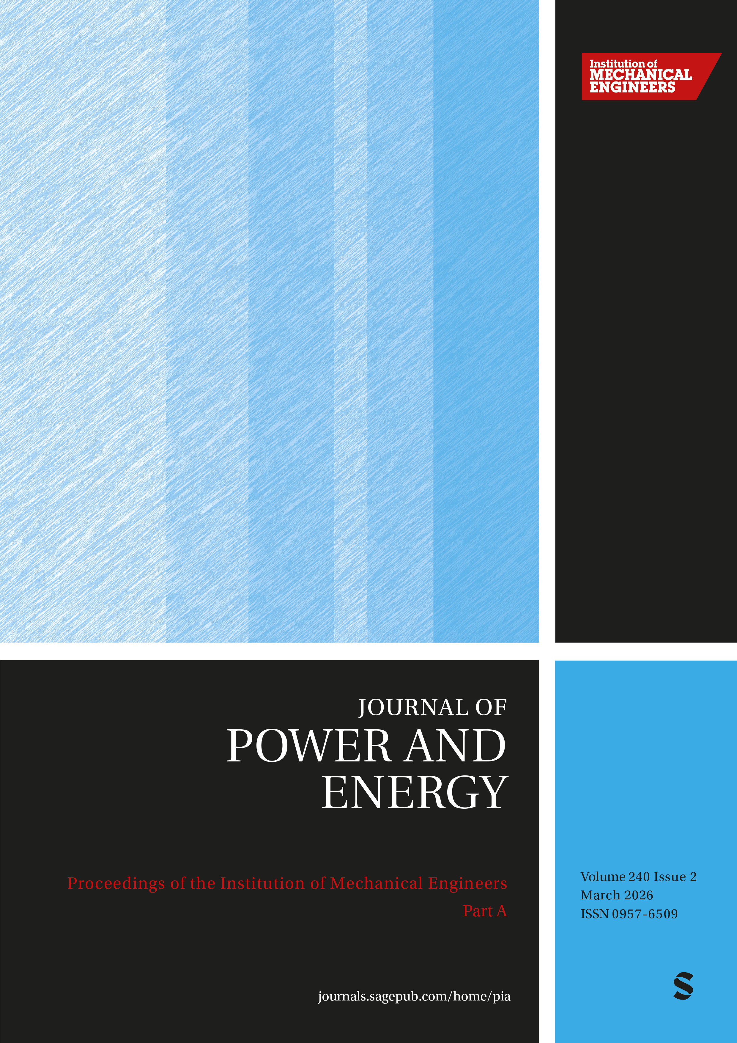 Proceedings of the Institution of Mechanical Engineers,Part A: Journal of Power and Energy journal cover
