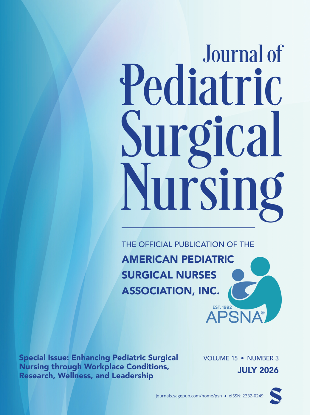 Journal of Pediatric Surgical Nursing journal cover