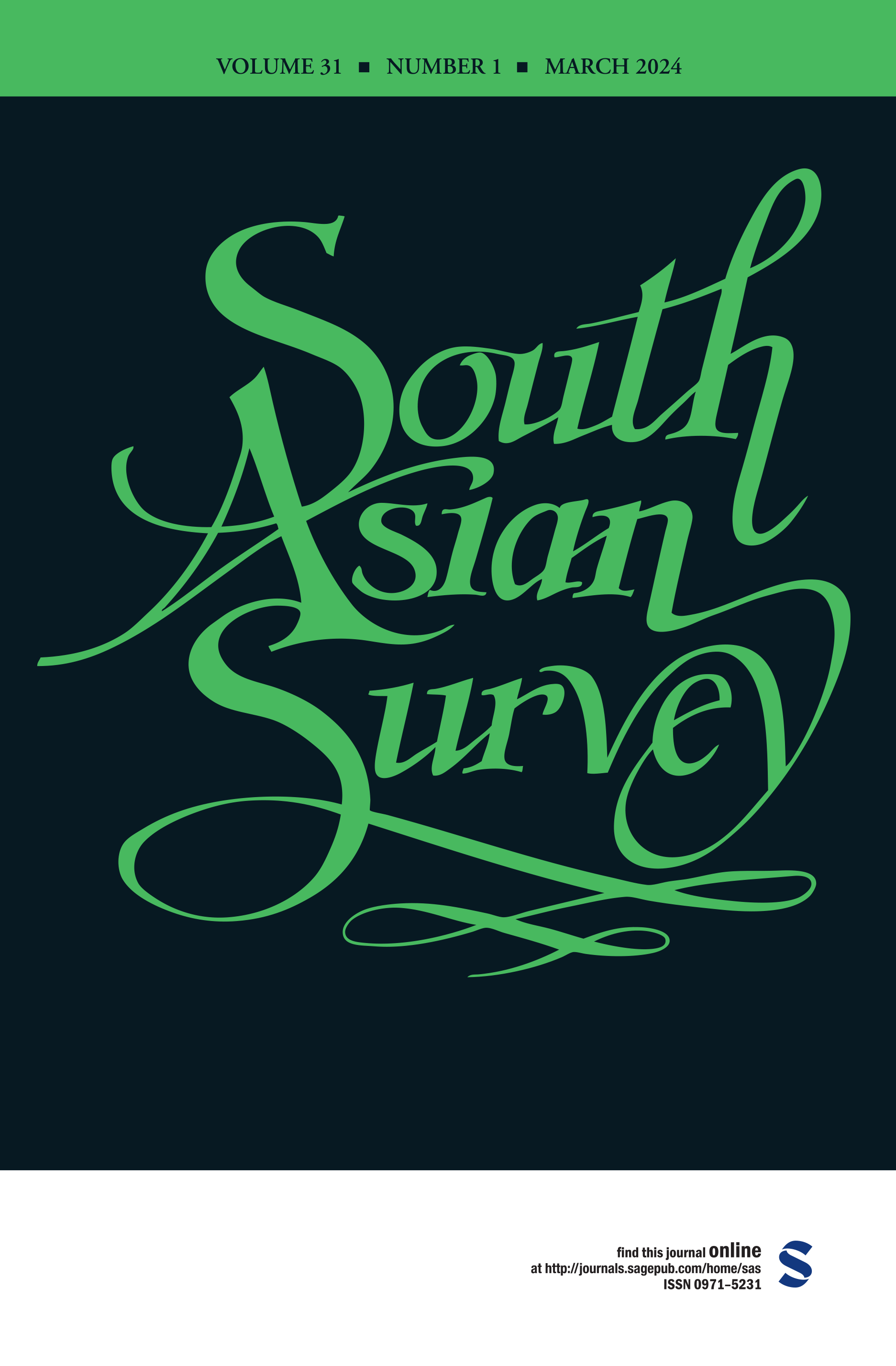South Asian Survey journal cover