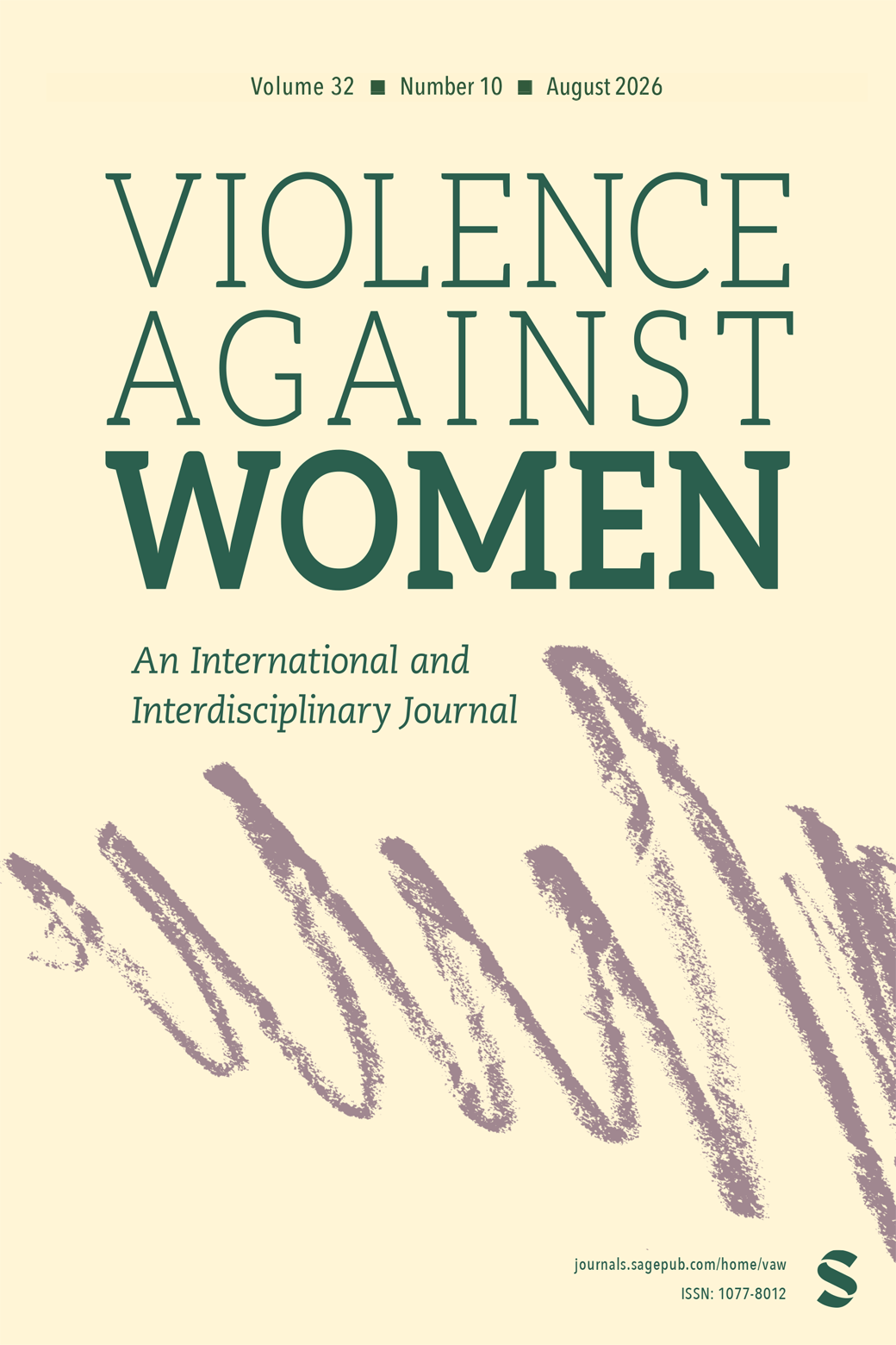 Violence Against Women journal cover