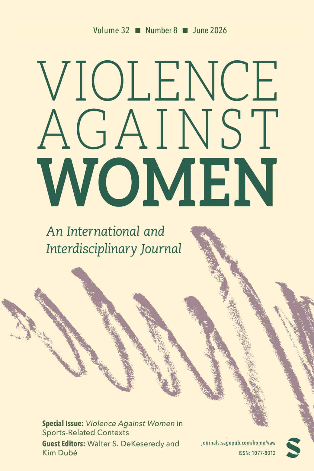 Violence Against Women journal cover