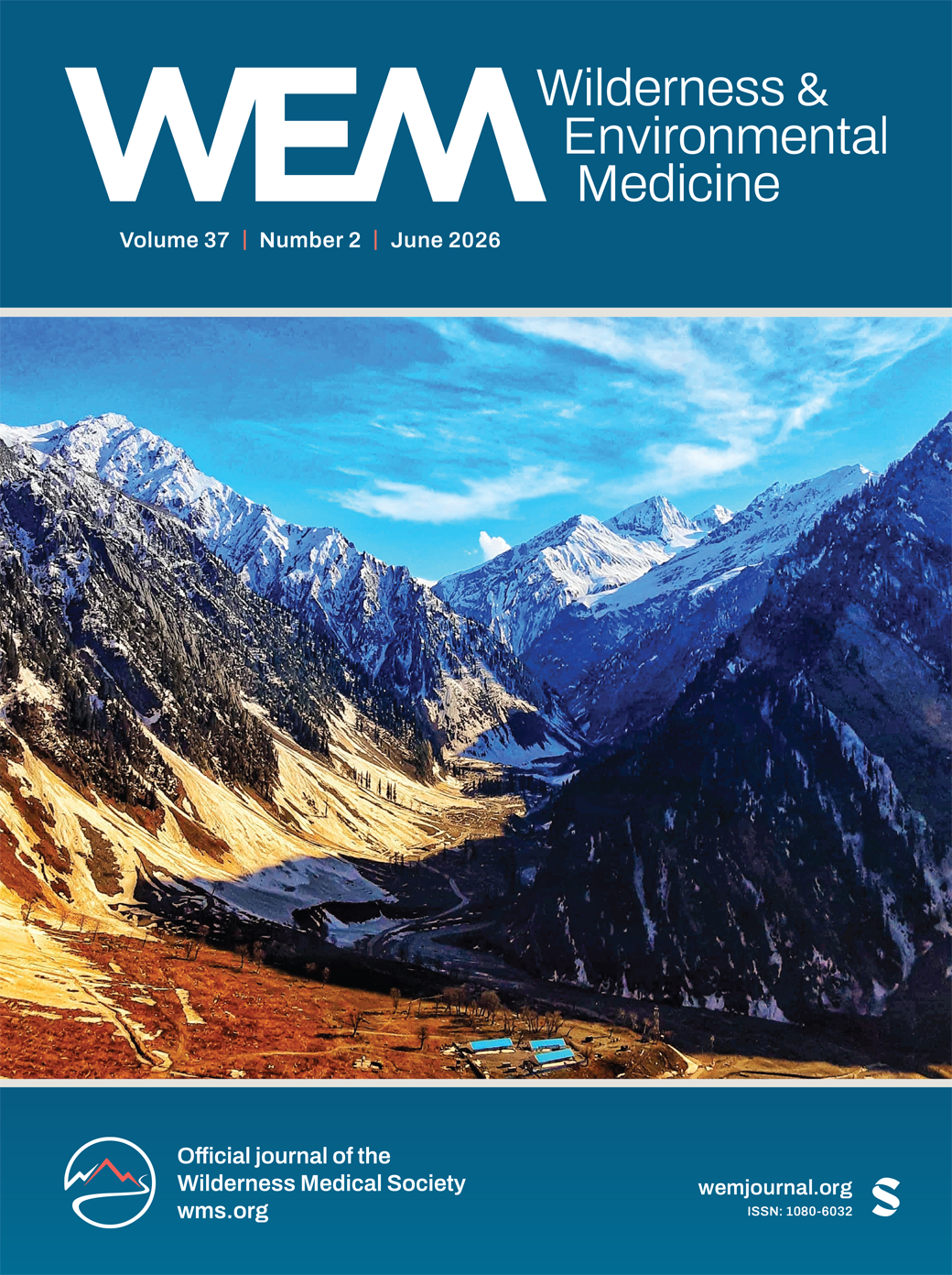 Wilderness & Environmental Medicine journal cover