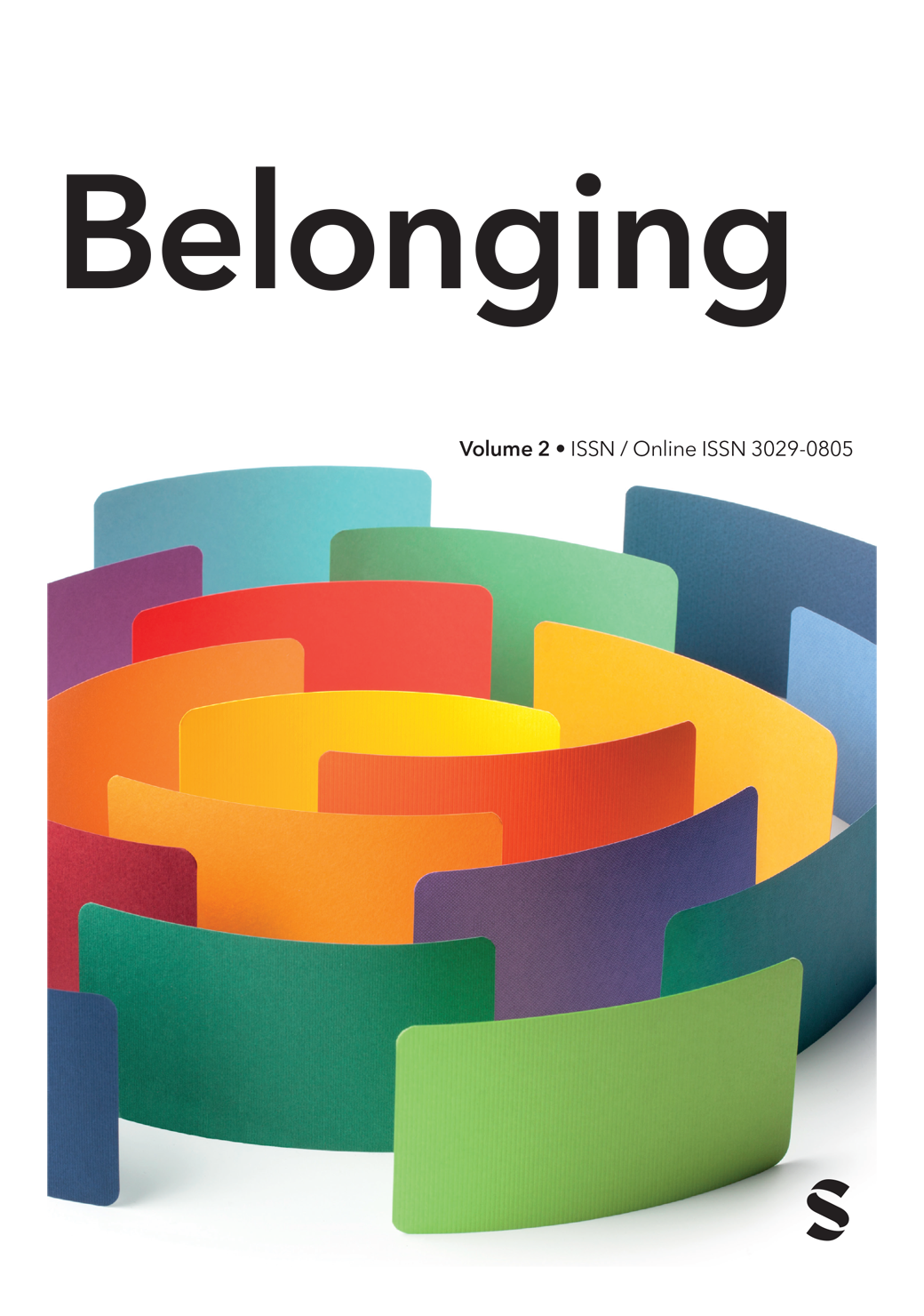Belonging journal cover