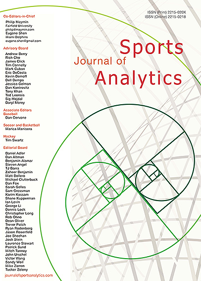 Journal of Sports Analytics journal cover